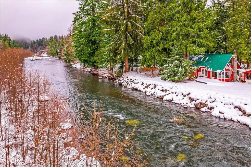 New: Steps From White River Near Mount Rainier National Park Greenwater Exterior foto