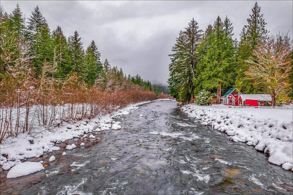 New: Steps From White River Near Mount Rainier National Park Greenwater Exterior foto